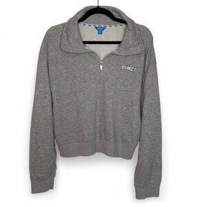 Prince Pickleball Grey Quarter Zip Sweatshirt XL Soft Cotton Blend